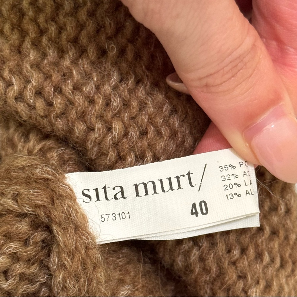 Sita Murt Mock Merck Crochet Sweater - Picture 6 of 10
